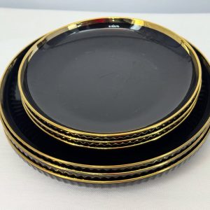elevate your dining experience with this luxurious 32 piece dinner set 🍽️beautifully crafted to (3)